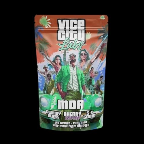 250MG MDA Gummy Bears – Cherry – Vice City Labs