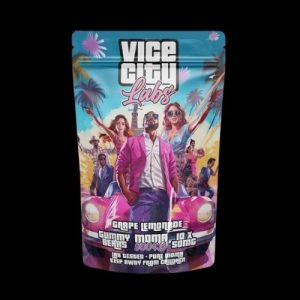 500MG MDMA Gummy Bears – Grape Lemonade – Vice City Labs