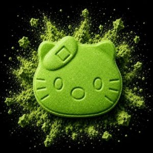 Ecstasy – Green Hello Kitty